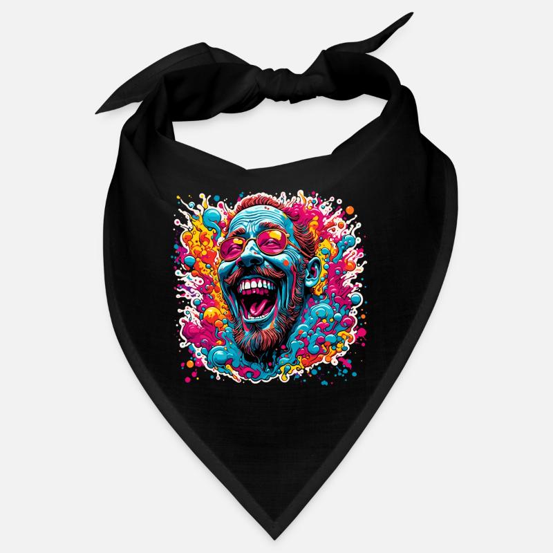 psychedelic / Goa / Hippie / Hallucination / Peace Bandana