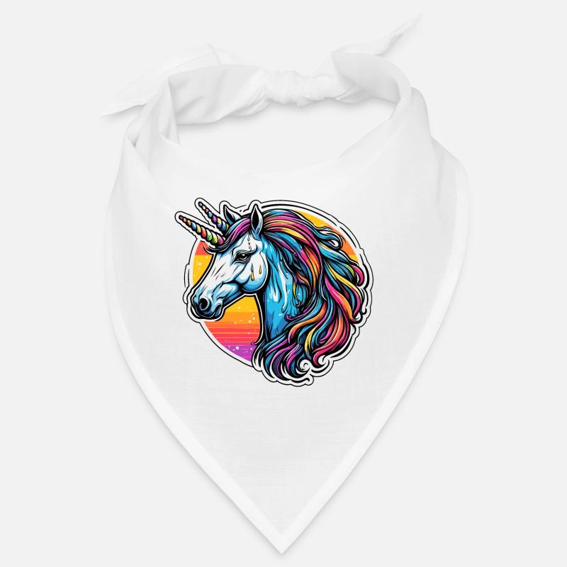 Unicorn / Mythical Creatures / Fairy Tale / Magic / Glitter Bandana