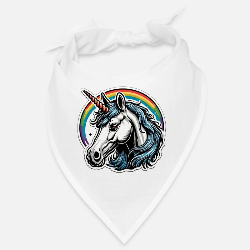 Unicorn / Mythical Creatures / Fairy Tale / Magic / Glitter Bandana