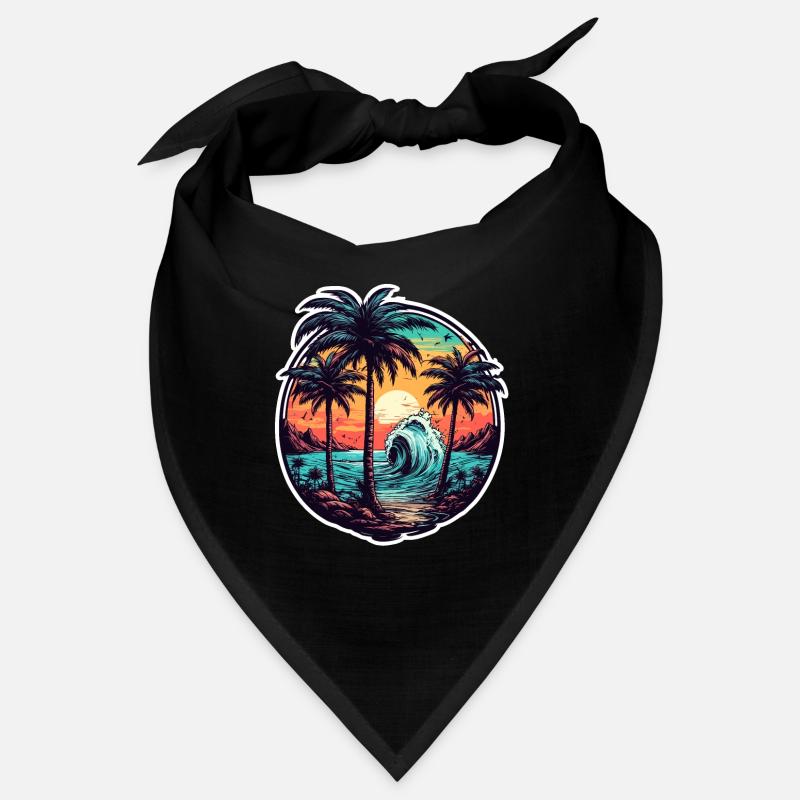 Plage / Île / Vacances / Été / Soleil / Mer Bandana