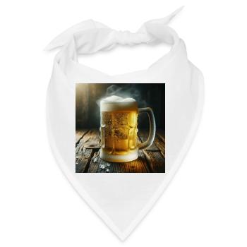 Bierkrug - Bandana - Weiß - Vorne