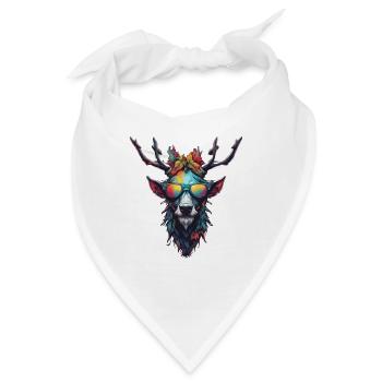 Wendigo / böser Geist / Besitzergreifend / Horror - Bandana - Weiß - Vorne