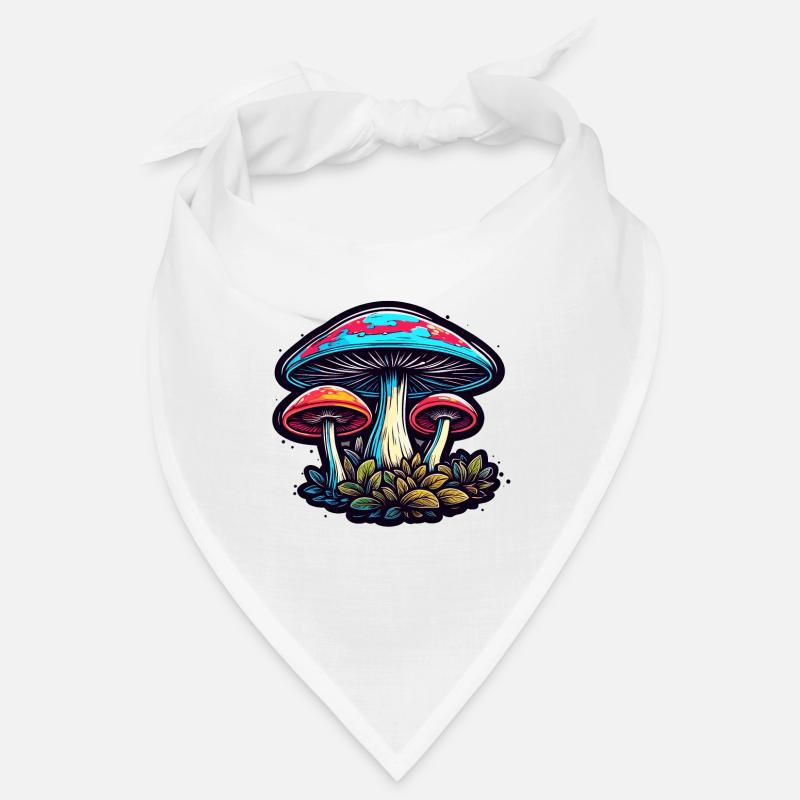 Champignon / Champignon / Prairie / Forêt / Goa / Psy Bandana