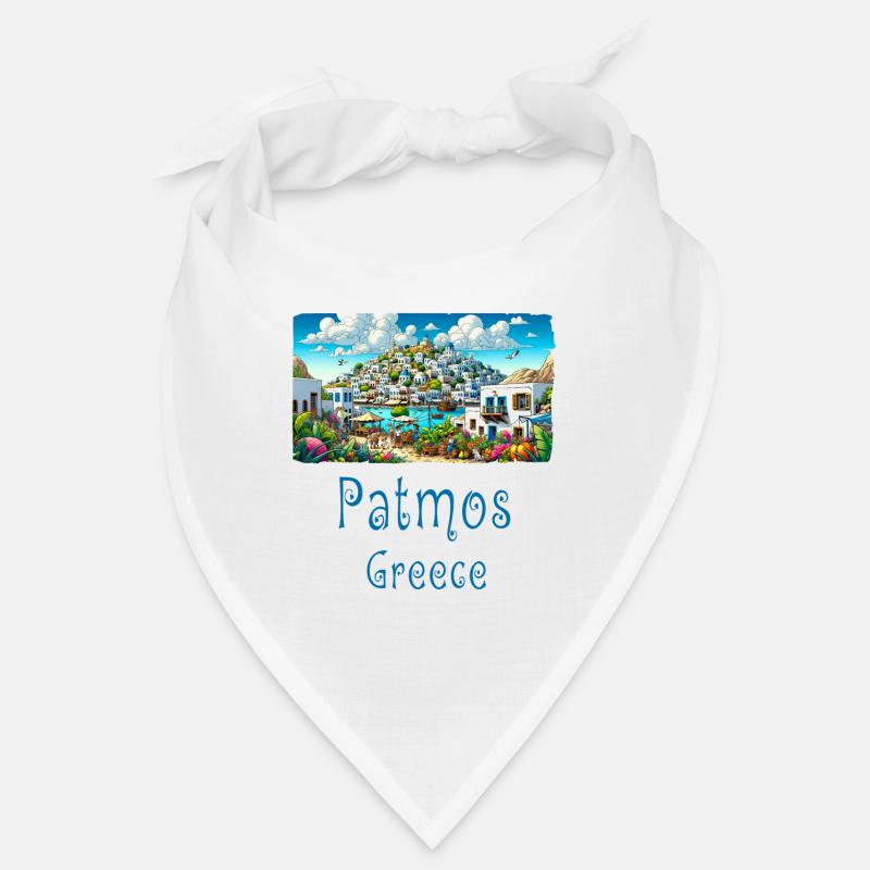 Patmos, Grèce, île de vacances, plage Bandana
