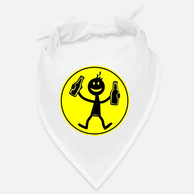 Boire de la bière Bandana