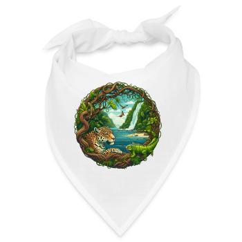 Inselparadies - Bandana - Weiß - Vorne
