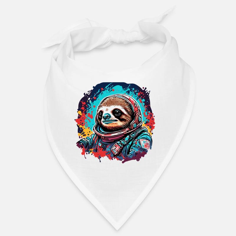 Astronaut / Space / Animal / Sloth / Spaceship Bandana