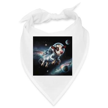 Space Cow 2 - Bandana - Weiß - Vorne