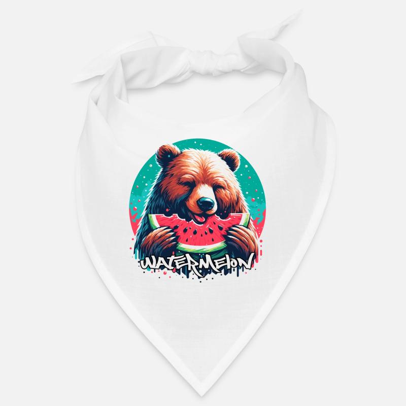 Watermelon Bear Yummy Gift Bandana