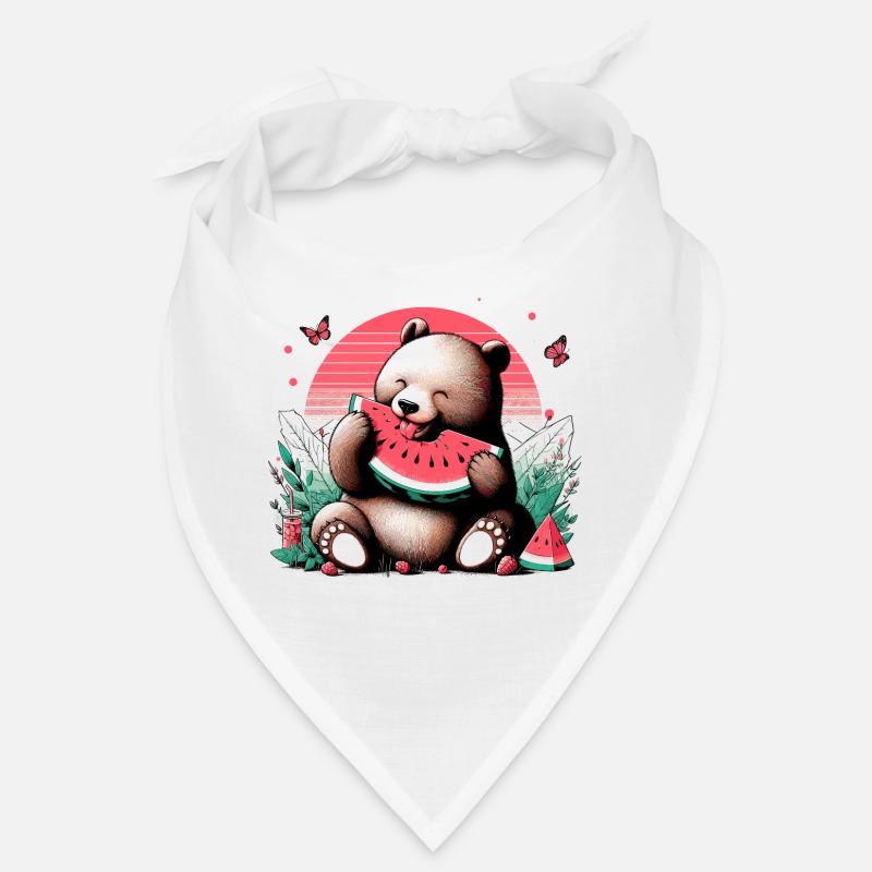 Wassermelone Arbusik Bär lecker Geschenk Bandana
