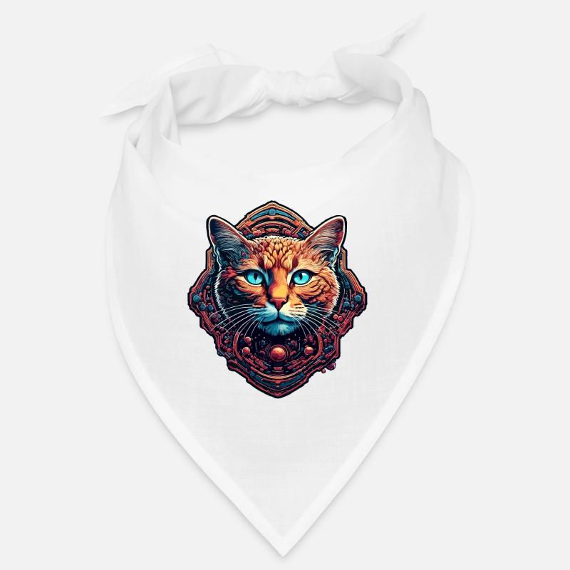Cool Cat / Funny / Animal / Pet / Crazy Bandana