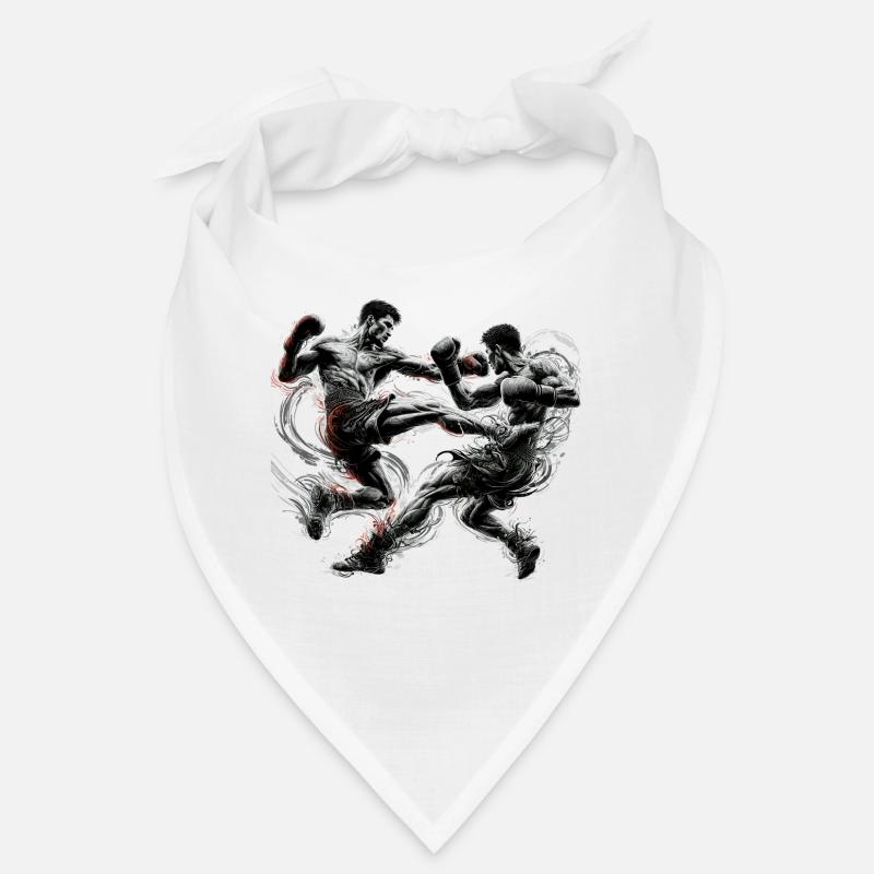 Kickboxing Boxe thaïlandaise Cadeau de boxe Muay Thai Bandana