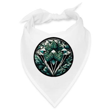 Diamant des Dschungels - Bandana - Weiß - Vorne