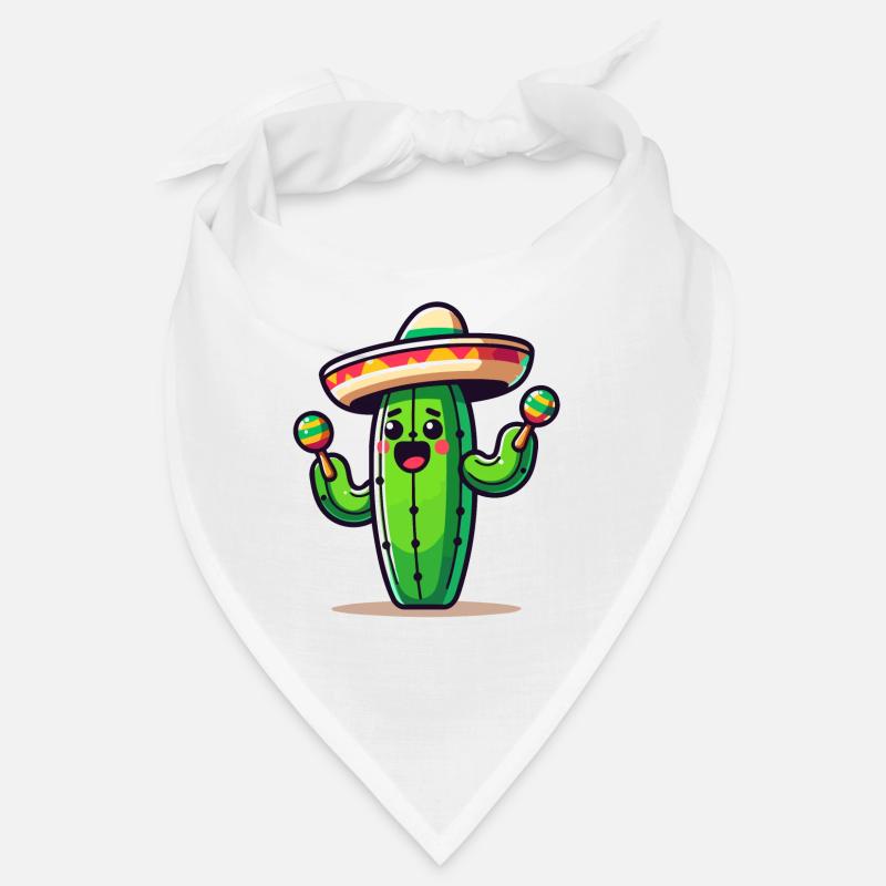 Fiesta Cactus: The Saguaro Shaker Bandana