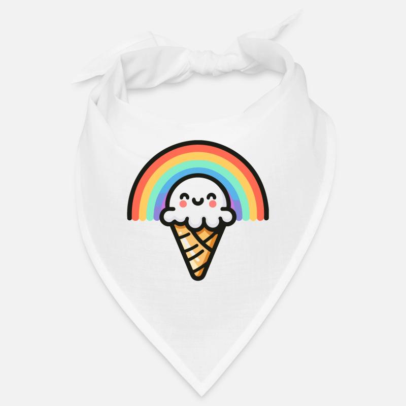 Rainbow Scoop : l’arc le plus doux Bandana