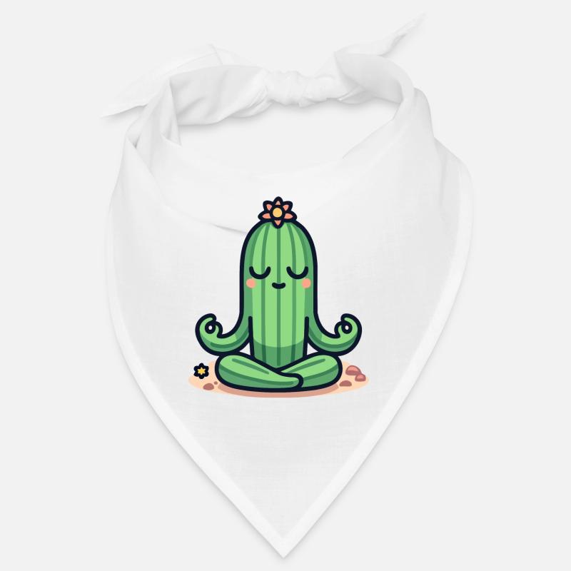 Cactus Zen - Pose de plante paisible Bandana