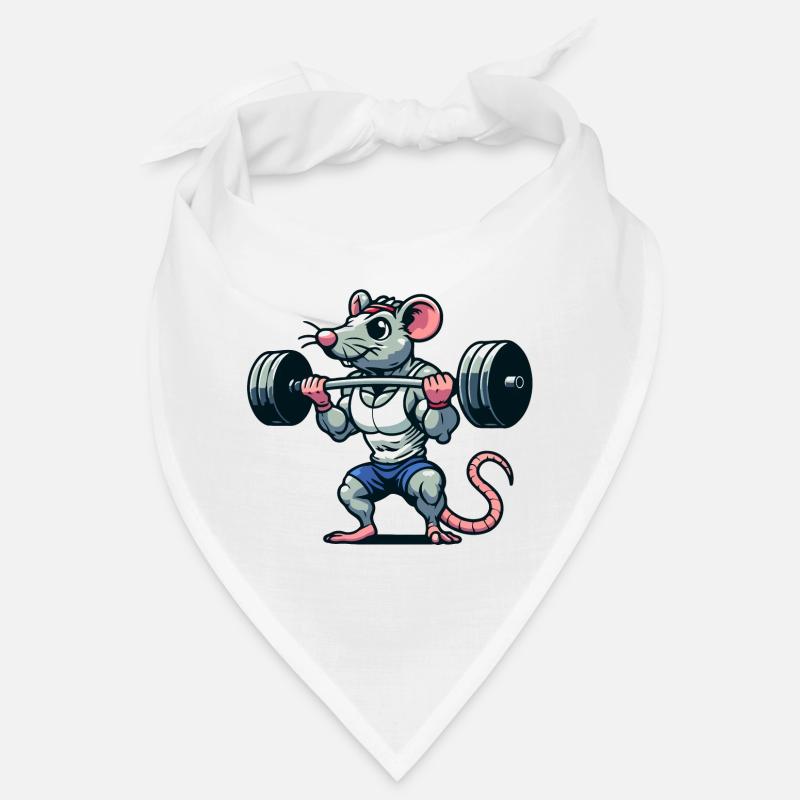Mighty Mouse Lifter: The Workout Warrior Bandana