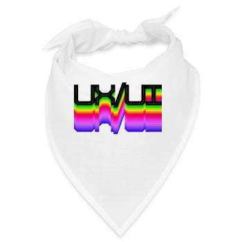 Code Developer Skripting Dev Computerfreak Geek - Bandana - Weiß - Vorne