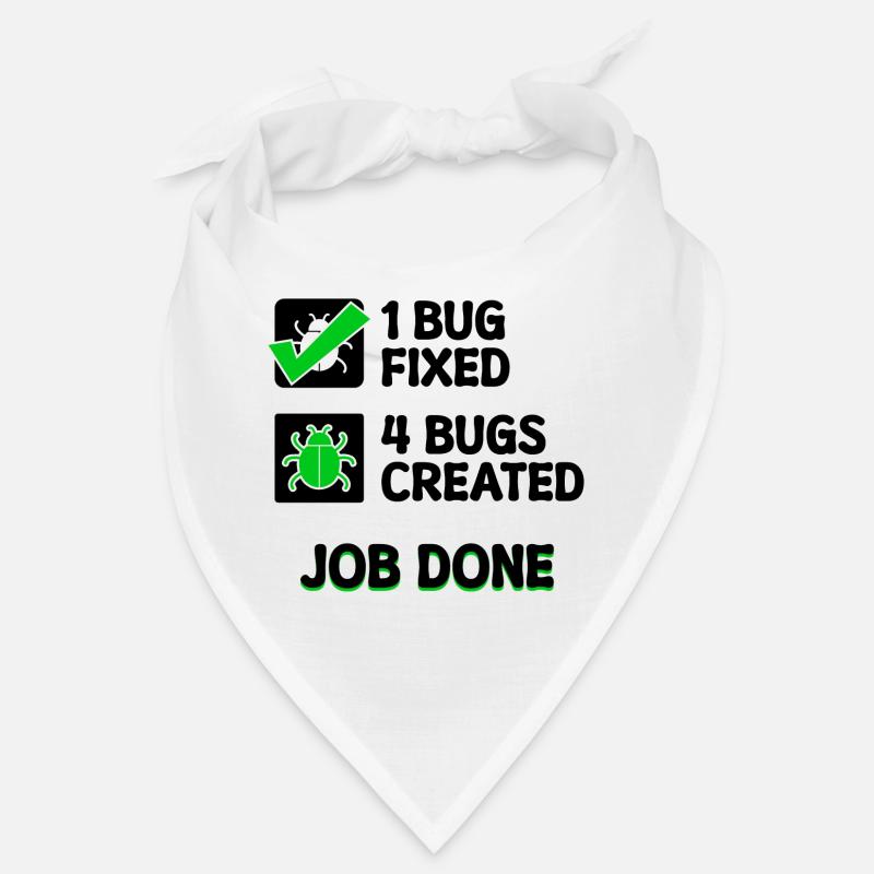Programmierer Developer Bugfixing Bugs Skripting Bandana