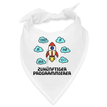 Css Code Developer C++ Java Php Programmierer - Bandana - Weiß - Vorne