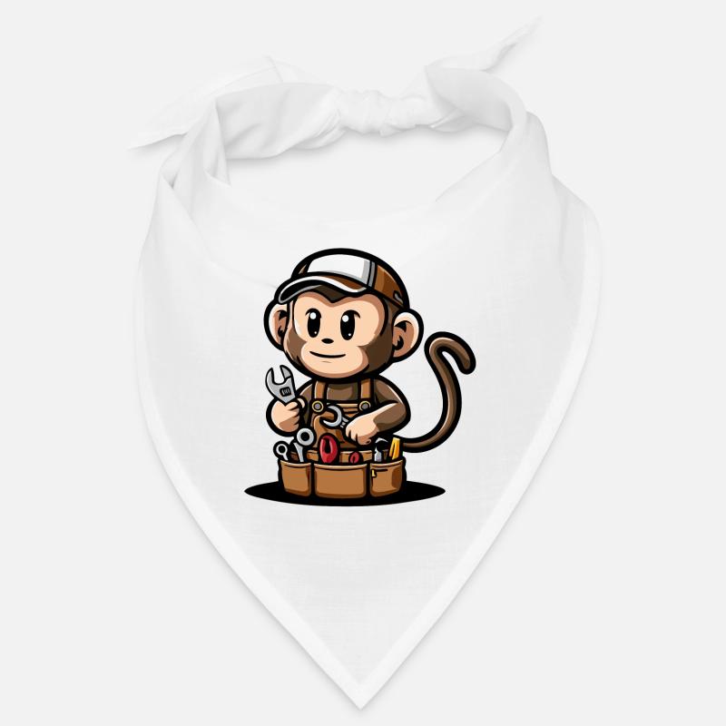 Handy Monkey Mechanic Bandana
