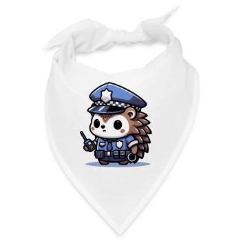 Patrouillenfreunde - Tapferer Igel - Bandana - Weiß - Vorne
