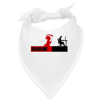 Bugfixing Skripting Dev Computerfreak Developer - Bandana - Weiß - Vorne