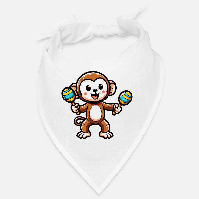 Maraca Monkey: The Musical Primate Bandana