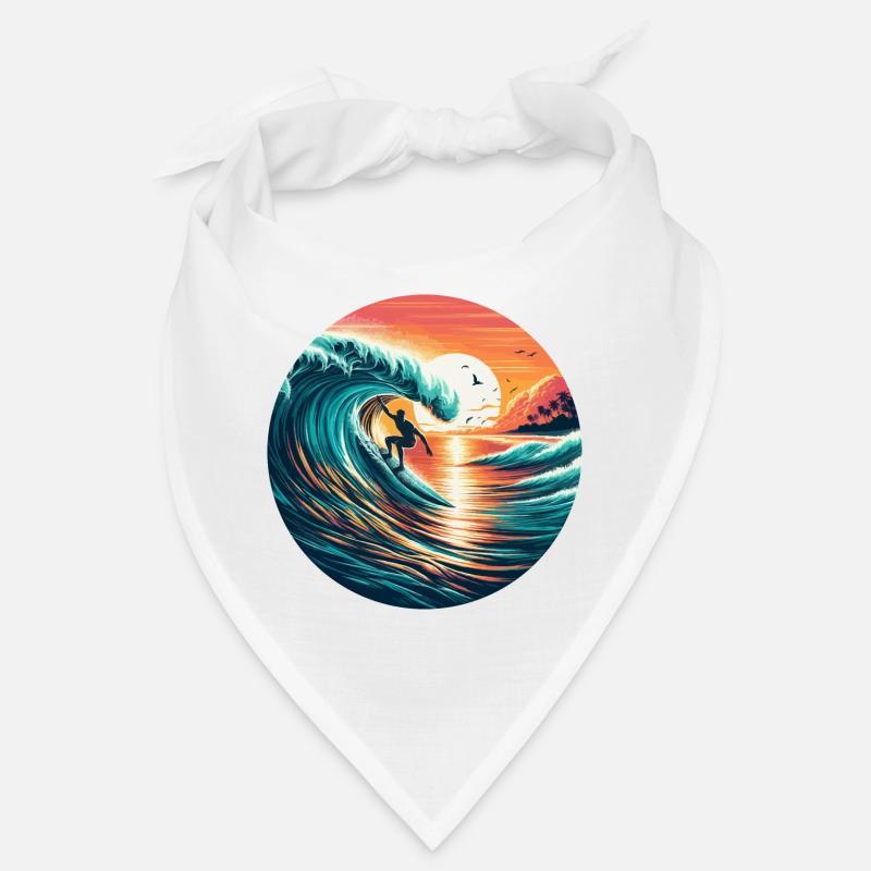 Sunset Surfer Bandana