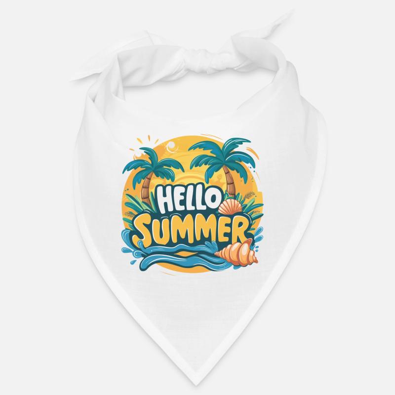 Dazzling elegance HELLO SUMMER Bandana