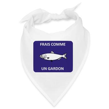 Frisch wie eine Kakerlake - Bandana - Weiß - Vorne