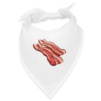Realistisch illustriertes SpeckDesign - Bandana - Weiß - Vorne