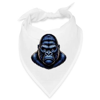 Gorilla - Bandana - Weiß - Vorne