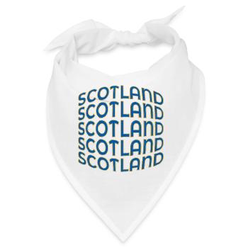 SCHOTTLAND GROSSBRITANNIEN - Bandana - Weiß - Vorne