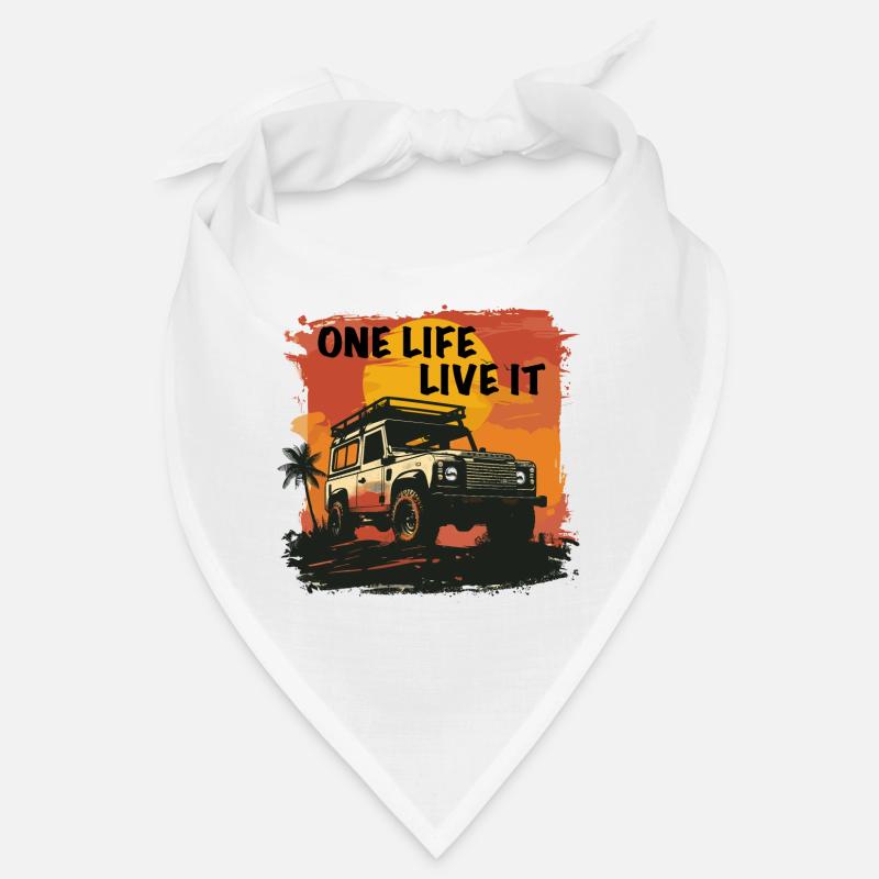 Defender One Life Live It 4x4 LaRor Off-Road Bandana