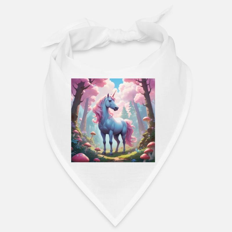 Einhorn im Zauberwald Bandana