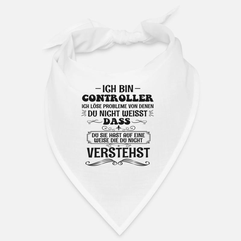 Lustige Controller Spruch Kontrolle Beruf Geschenk Bandana