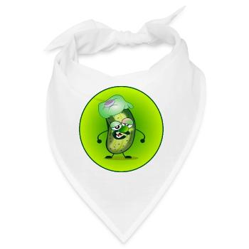 GEWÜRZGURKE - PICKLEBALL SPIELER - KOPFSCHMERZEN - Bandana - Weiß - Vorne