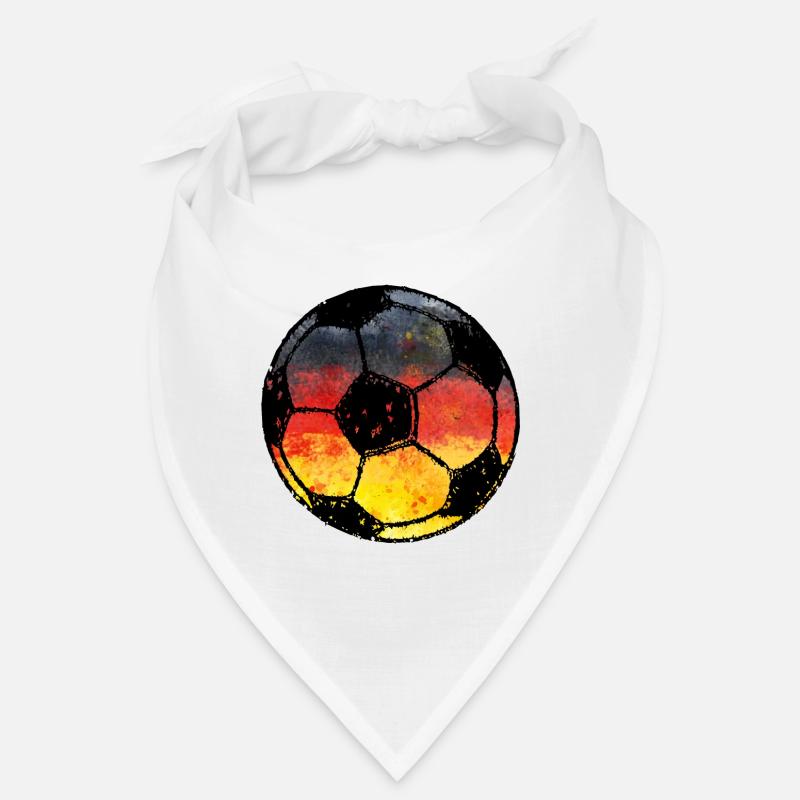 Soccer Germany - black red gold Bandana