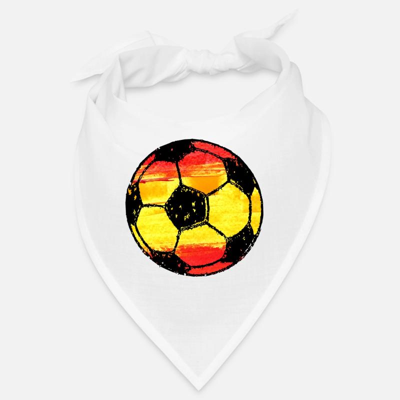 Fußball Spanien - rot gelb rot Bandana