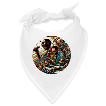 Afro Style Seele - Bandana - Weiß - Vorne
