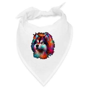 Malamute Faros - Bandana - Weiß - Vorne