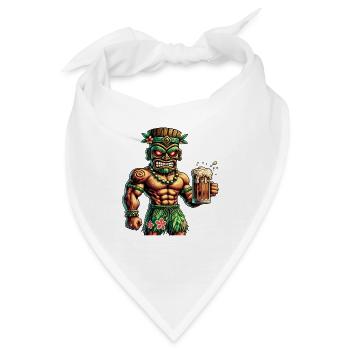 Tiki Culture Design - Bandana - Weiß - Vorne