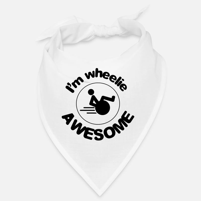 Ich bin ein toller Wheelie. Ich bin ein großartiger Roller* Bandana