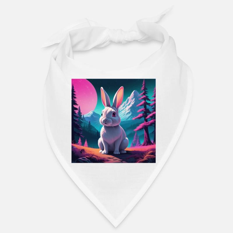 Rabbit on the mountain Bandana