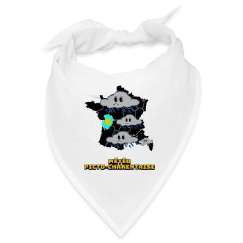 Picto-Charentaise Wetter - Bandana - Weiß - Vorne