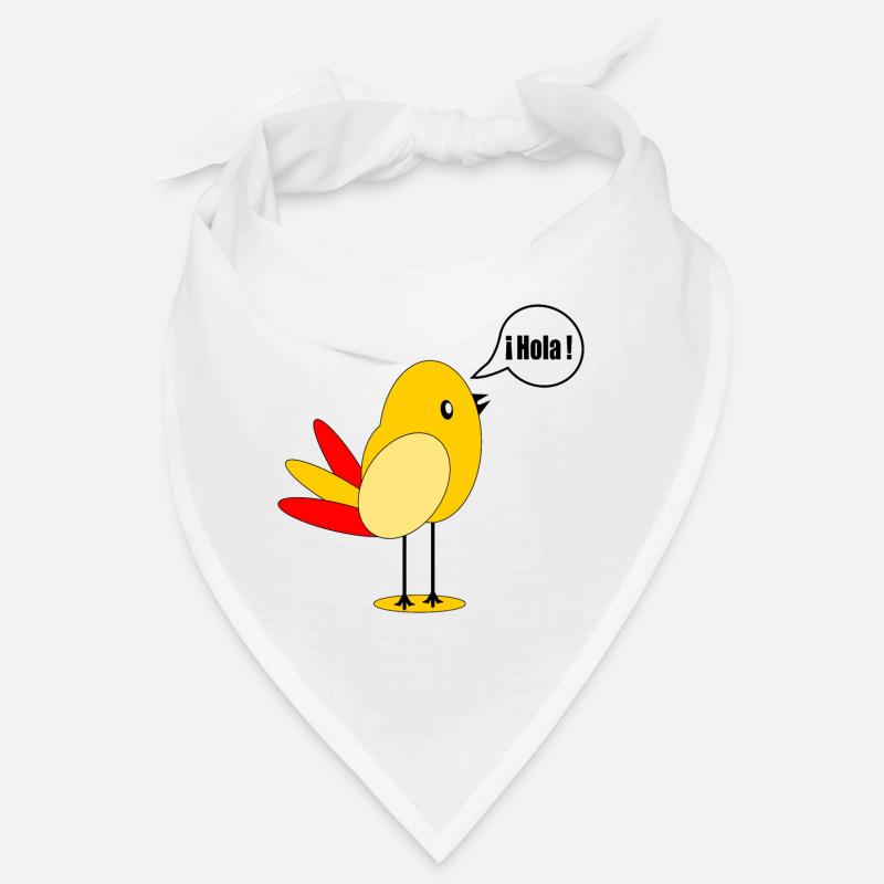 DRAPEAU DU PAYS ESPAGNE OISEAU ESPAGNOL Bandana