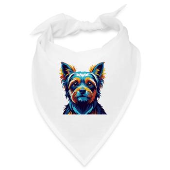 Perro De Presa Mallorquin Hunderasse Cartoon Kawaii - Bandana - Weiß - Vorne