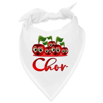 HOBBY SINGEN - CHOR GRUPPE KIRSCHEN - Bandana - Weiß - Vorne