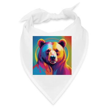 Pride Bear - Bandana - Weiß - Vorne